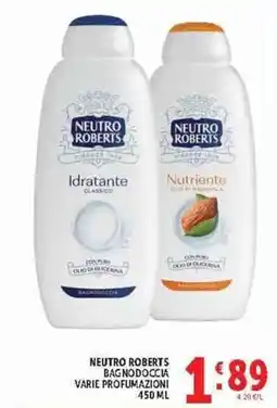 Deco Supermercati Neutro Roberts Bagno Doccia offerta