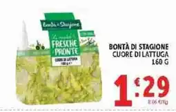Deco Supermercati Bontà di Stagione cuore di lattuga offerta