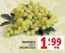 Deco Supermercati Uva bianca offerta
