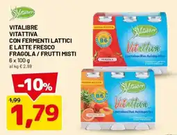 DPiù Vitattiva Vitalibre offerta