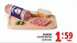 Deco Supermercati Negroni salame napoli offerta