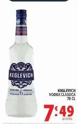 Deco Supermercati Keglevich vodka classica offerta