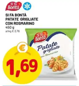 DPiù Si fa Bontà Patate grigliate con rosmarino offerta