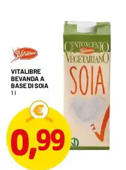 DPiù Vitalibre bevanda a base di soia offerta
