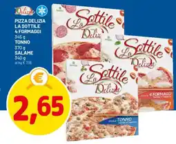 DPiù Pizza La Sottile Delizia offerta