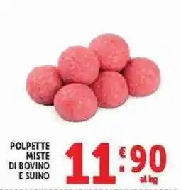 Deco Supermercati Polpette miste di bovino e suino offerta