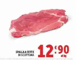 Deco Supermercati Spalla a fette di scottona offerta