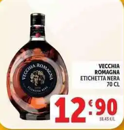 Deco Supermercati Vecchia Romagna etichetta nera offerta