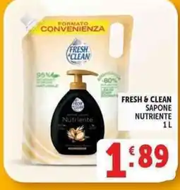 Deco Supermercati Fresh & Clean Sapone Nutriente offerta