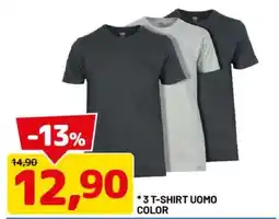 DPiù T-shirt uomo color offerta