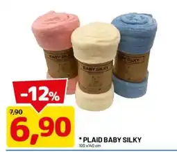 DPiù Plaid Baby Silky offerta