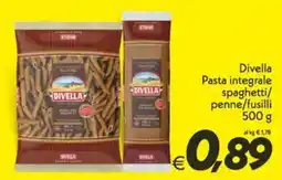 Iper Super Conveniente Divella Pasta integrale offerta