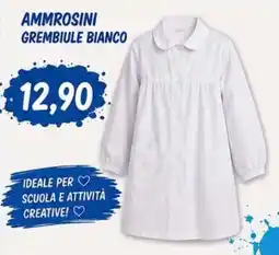 A Casa Mia Ammrosini grembiule bianco offerta