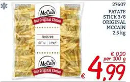 Zona Patate stick McCain offerta