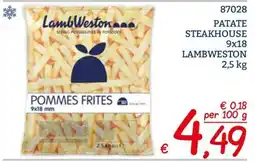 Zona Pommes Frites LambWeston offerta