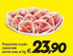Iper Super Conveniente Prosciutto crudo nazionale offerta