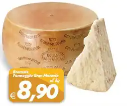 Iper Super Conveniente Brazzale Formaggio Gran Moravia offerta