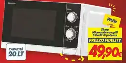 Iper Super Conveniente Sharp Microonde con grill offerta