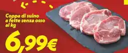 Iper Super Conveniente Coppa di suino a fette senza osso offerta