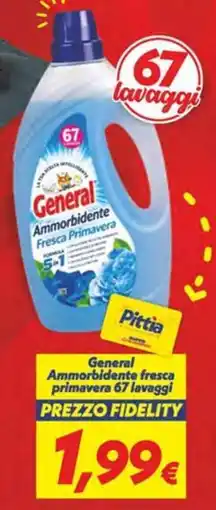 Iper Super Conveniente General Ammorbidente fresca primavera offerta