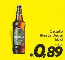 Iper Super Conveniente Castello Birra La Decisa offerta