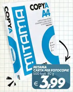 Iper Super Conveniente Carta per fotocopie Mitama offerta