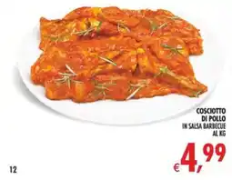 Deco Iperstore Coscio di pollo in salsa barbecue offerta