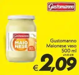 Iper Super Conveniente Gustomanno Maionese vaso offerta