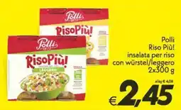 Iper Super Conveniente Polli Riso Più! insalata per riso con würstel/leggero offerta