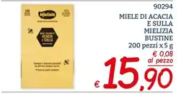 Zona Miele di acacia e sulla Mielizia offerta