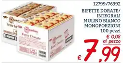 Zona Fette Dorate Mulino Bianco offerta