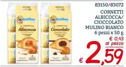 Zona Cornetti Albicocca/Cioccolato Mulino Bianco offerta
