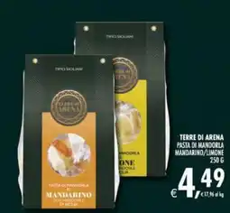 Deco Iperstore Terre di Arena Pasta di Mandorla al Mandarino offerta