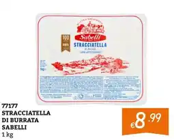 Zona Stracciatella di burrata Sabelli offerta