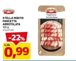 DPiù Stella Montis Pancetta Arrotolata offerta