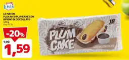 DPiù Plum Cake con crema al cioccolato offerta