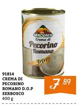 Zona Crema di Pecorino Romano D.O.P. Serbosco offerta