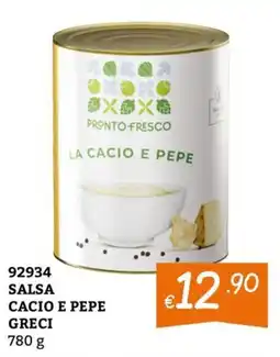 Zona Pronto fresco la cacio e pepe offerta