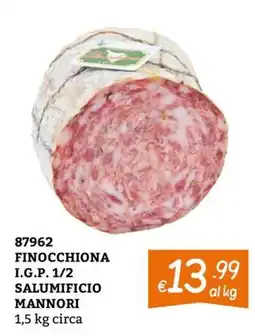 Zona Finocchiona I.G.P. 1/2 offerta