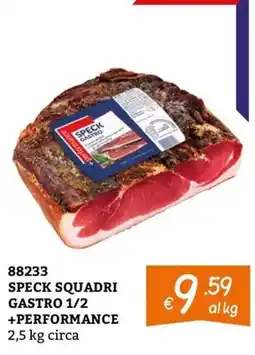 Zona Speck squadri gastro 1/2 +performance offerta