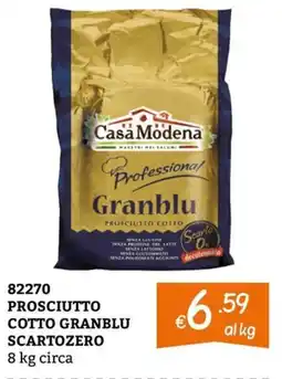 Zona Prosciutto Granblu Casa Modena Professional offerta