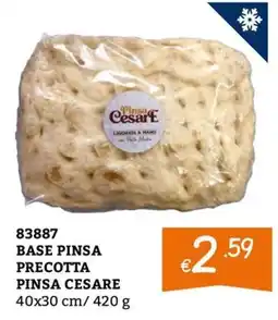 Zona Base pinsa precotta pinsa cesare offerta
