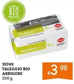 Zona Taleggio bio Arrigoni offerta