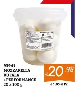 Zona Mozzarella bufala +performance offerta