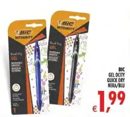 Deco Iperstore BIC GEL OCITY QUICK DRY NERA/BLU offerta