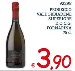 Zona Prosecco Valdobbiadene Superiore D.O.C.G. Fornarina offerta
