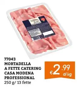 Zona Mortadella a fette catering casa modenaprofessional offerta