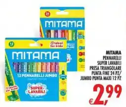Deco Iperstore Mitama pennarelli super lavabili offerta