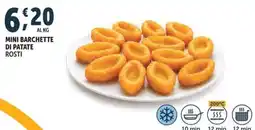 Gourmet Déco Mini barchette di patate rosti offerta
