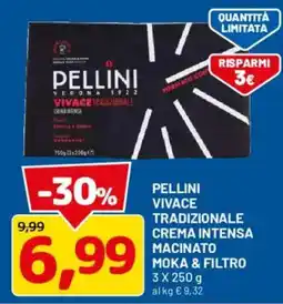 DPiù Pellini Vivace Tradizionale Crema Intensa offerta